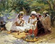 Arab or Arabic people and life. Orientalism oil paintings  228 unknow artist